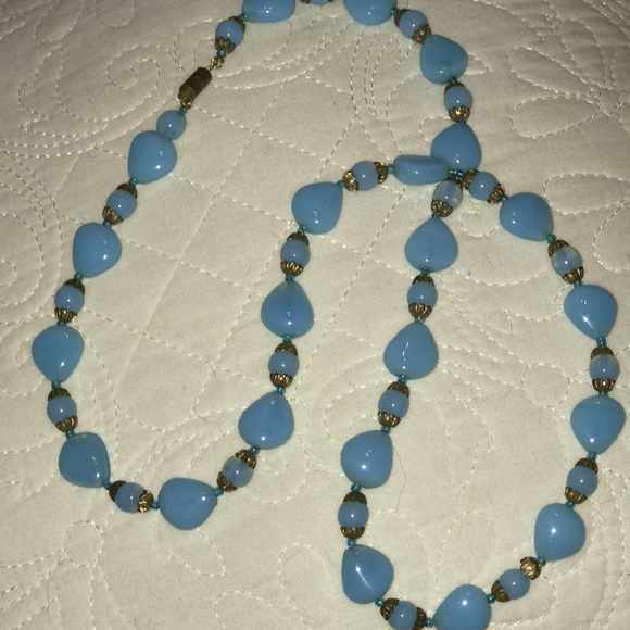 Antique Jewelry - ART GLASS BEADS from I believe 30-40’s. Gorgeous.